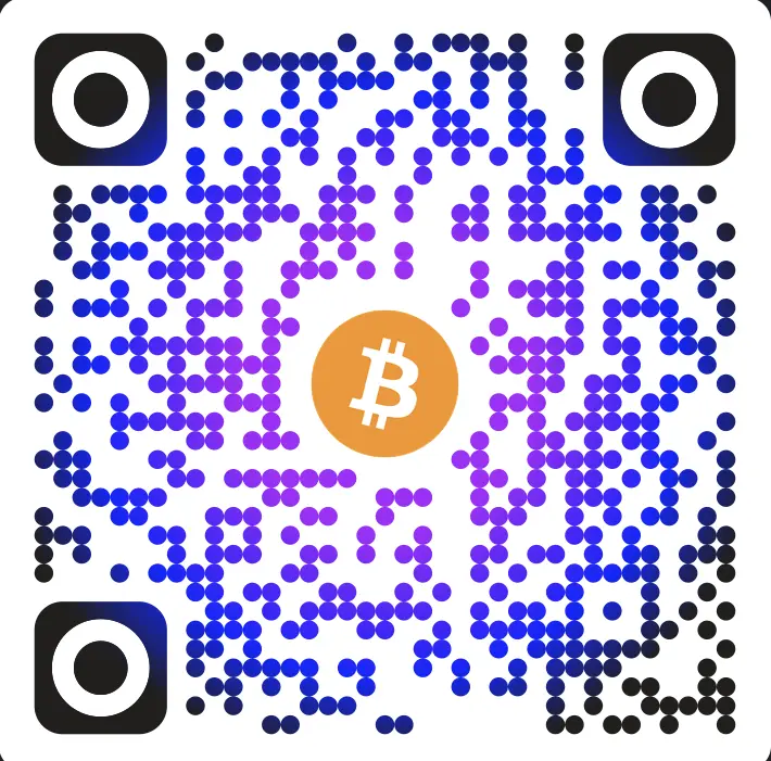 Bitcoin QR Code for HudoTV Payments