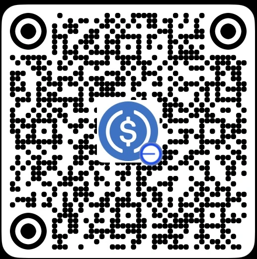 USDC QR Code for HudoTV Payments